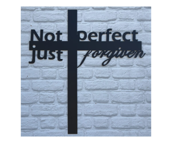 Forgiven Cross Plaque