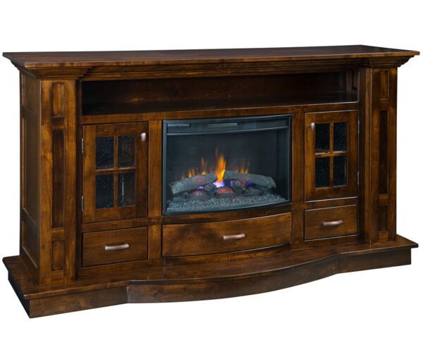 Delgado Fireplace Entertainment Center - 76½"W