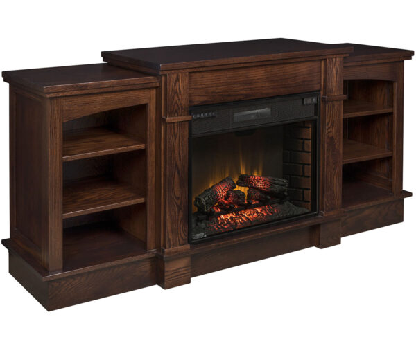 Preston Fireplace Entertainment Center - 78"W