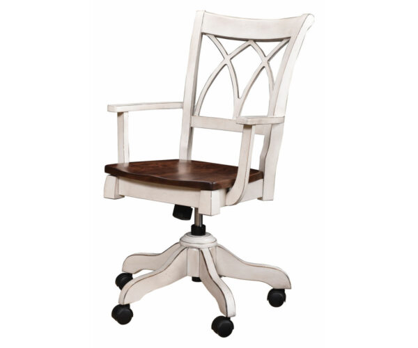 Double X Back Gas Lift Desk Chair