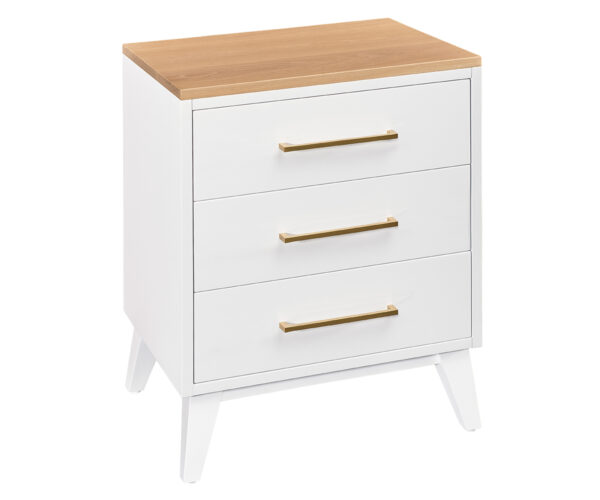 Sofi Three Drawer Nightstand