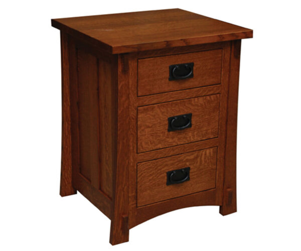Dutch Country 3 Drawer Nightstand - 21"W