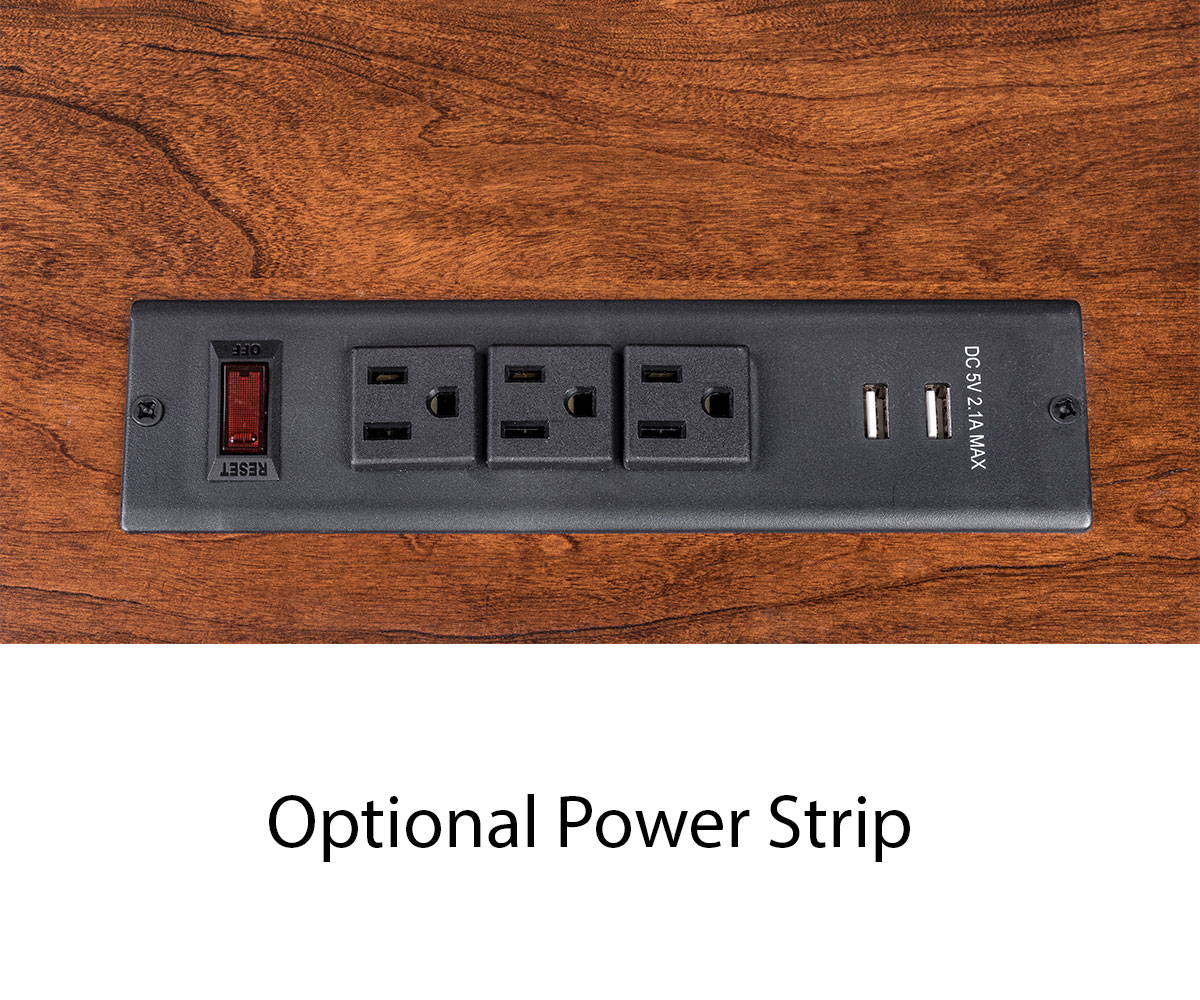 Manitoba Corner And Return Desk With Hutch - 79"W - Image 4