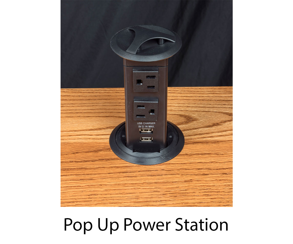 Manitoba Corner And Return Desk With Hutch - 79"W - Image 6