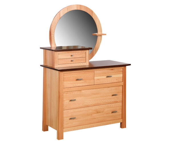 Olbrich Gardens Studio Chest with 36” Round Mirror