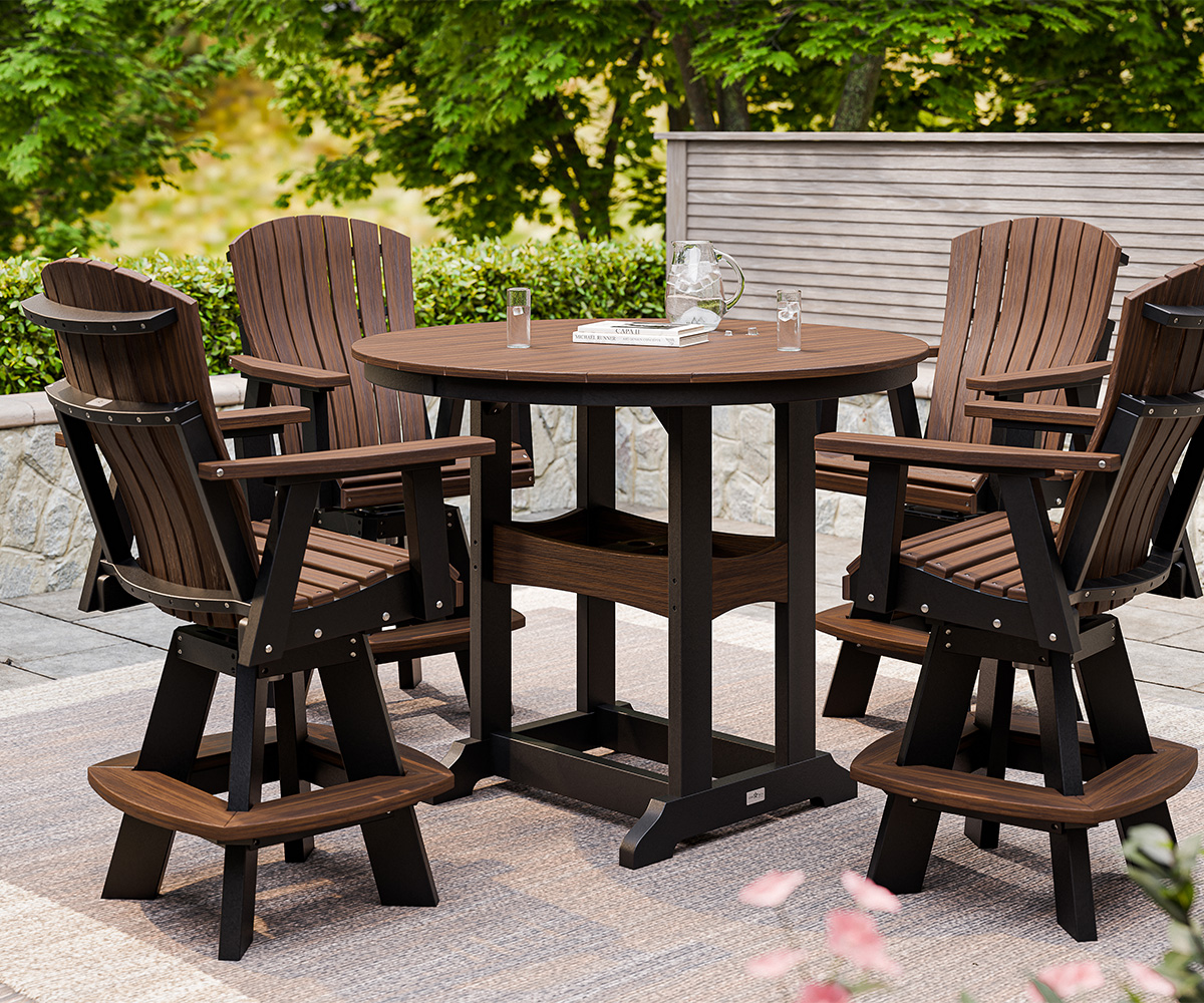 Comfort Back Bar Height Swivel Chair - Image 3