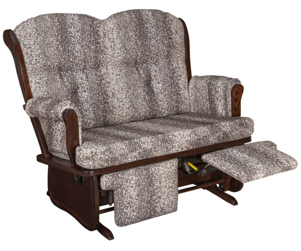 Swanback Loveseat Glider