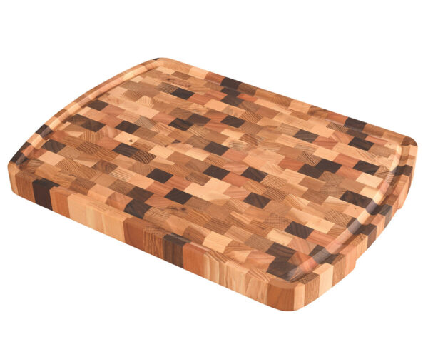 Cutting Board With Blood Groove - 17"W